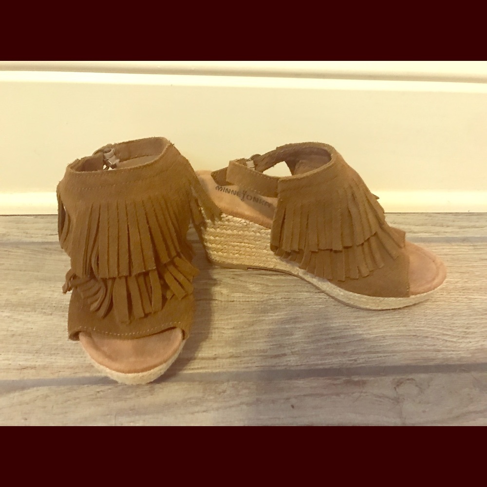Minnetonka fringe espadrilles